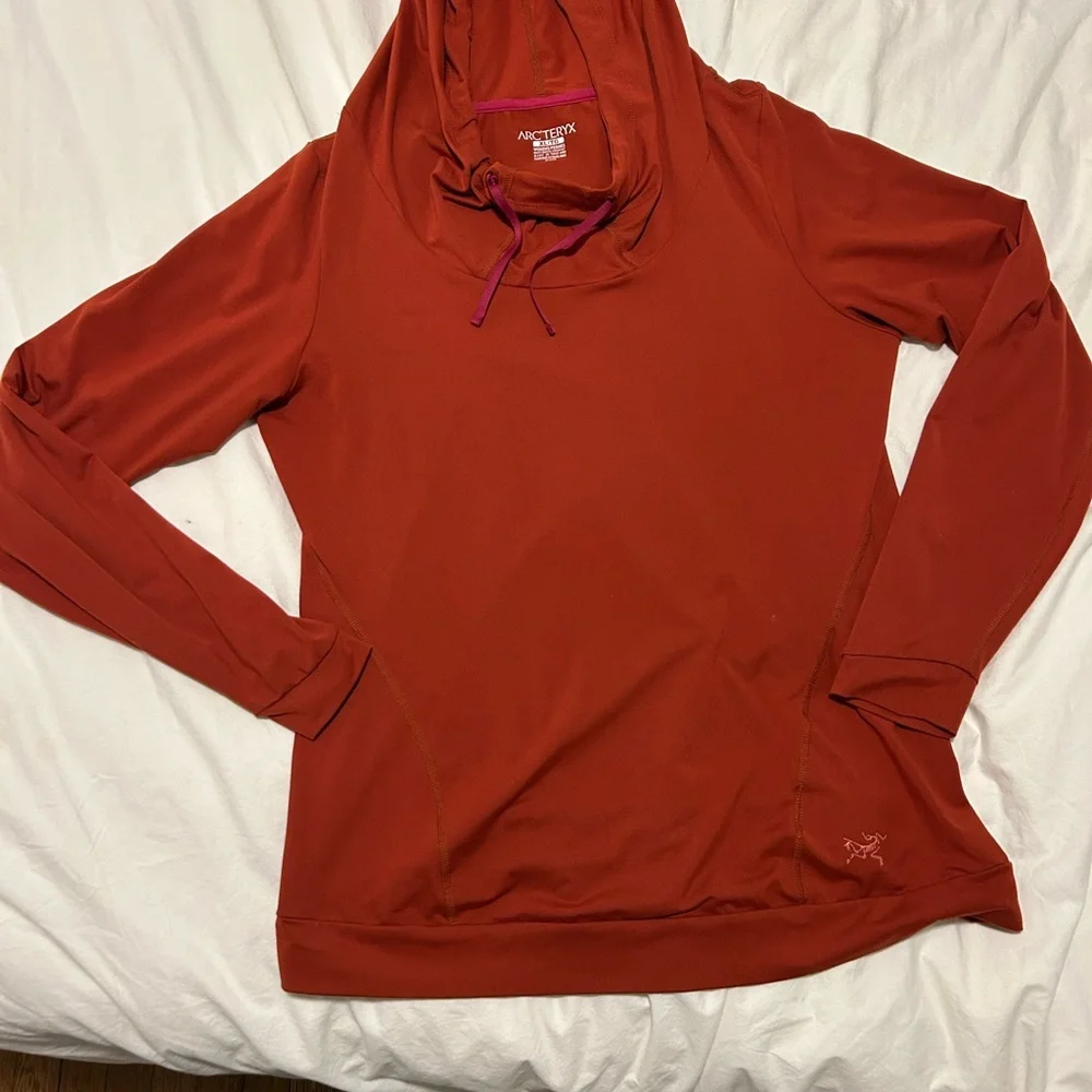 Arc'teryx Orange Hoodie - Picture 1 of 4